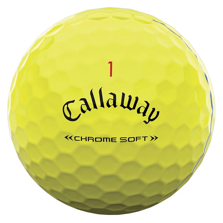 Callaway Chrome Soft Triple Track Golf Balls | Yellow Callaway Chrome Soft Triple Track Golf Balls | Yellow -Golf Series Shop Callaway 2022 Chrome Soft Triple Track Golf Balls Yellow 2