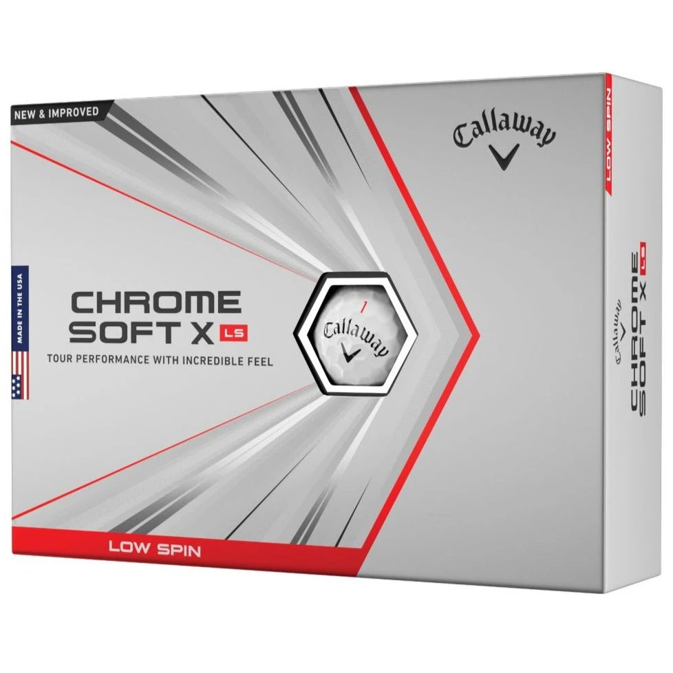 Callaway Chrome Soft X LS Golf Balls | White Callaway Chrome Soft X LS Golf Balls | White -Golf Series Shop Callaway Chrome Soft Golf Balls White 36