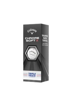 Callaway Chrome X Soft Triple Track Golf Balls | White -Golf Series Shop Callaway Chrome Soft Triple Track Golf Balls White 68