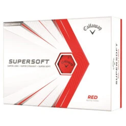 Callaway 2021 Supersoft Golf Balls | Red