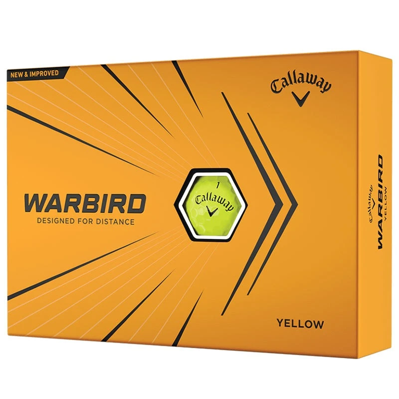 Callaway Warbird Golf Balls | Yellow Callaway Warbird Golf Balls | Yellow -Golf Series Shop Callaway Warbird Golf Balls Yellow 85