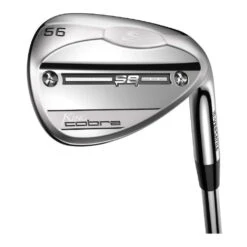 Left Handed Cobra 2021 KING Snakebite Golf Wedge | Satin Chrome