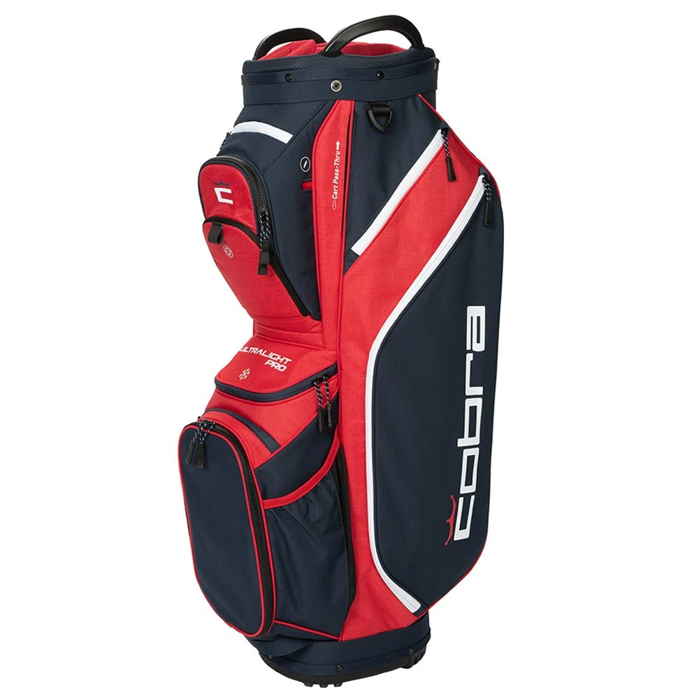 Cobra Ultralight Pro Golf Cart Bag 909528 -Golf Series Shop Cobra Ultralight Pro Golf Cart Bag 909528 Navy Red 02 9