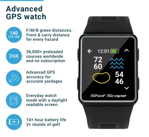 Shot Scope G3 GPS Golf Watch Shot Scope G3 GPS Golf Watch -Golf Series Shop Shot Scope G3 GPS Golf Watch 9