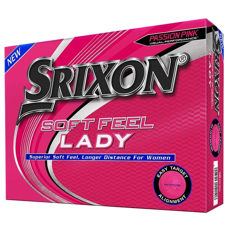 Srixon Soft Feel Lady Golf Balls | Pink Srixon Soft Feel Lady Golf Balls | Pink -Golf Series Shop