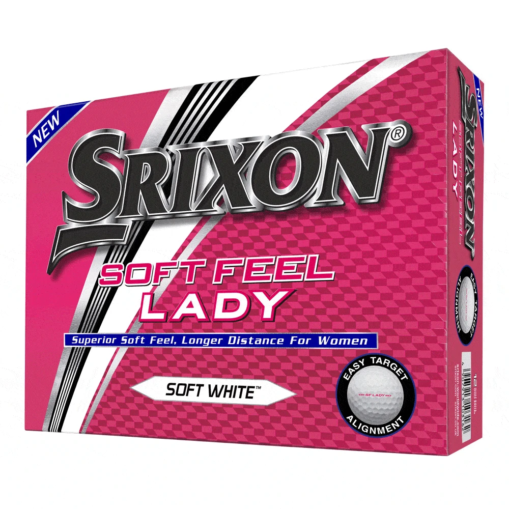 Srixon Soft Feel Lady Golf Balls White Srixon Soft Feel Lady Golf Balls White -Golf Series Shop