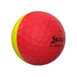 Srixon Q Star Tour Golf Balls Divide Yellow/Red -Golf Series Shop Srixon Star Tour Golf Balls Divide Yellow Red 1