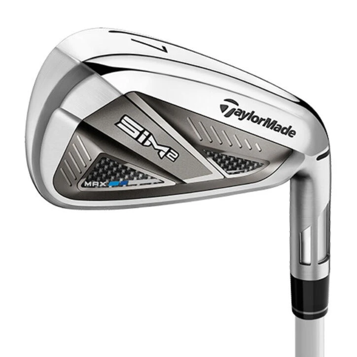 Ladies TaylorMade SIM 2 Max Golf Irons | Graphite Ladies TaylorMade SIM 2 Max Golf Irons | Graphite -Golf Series Shop TA168 zoom D