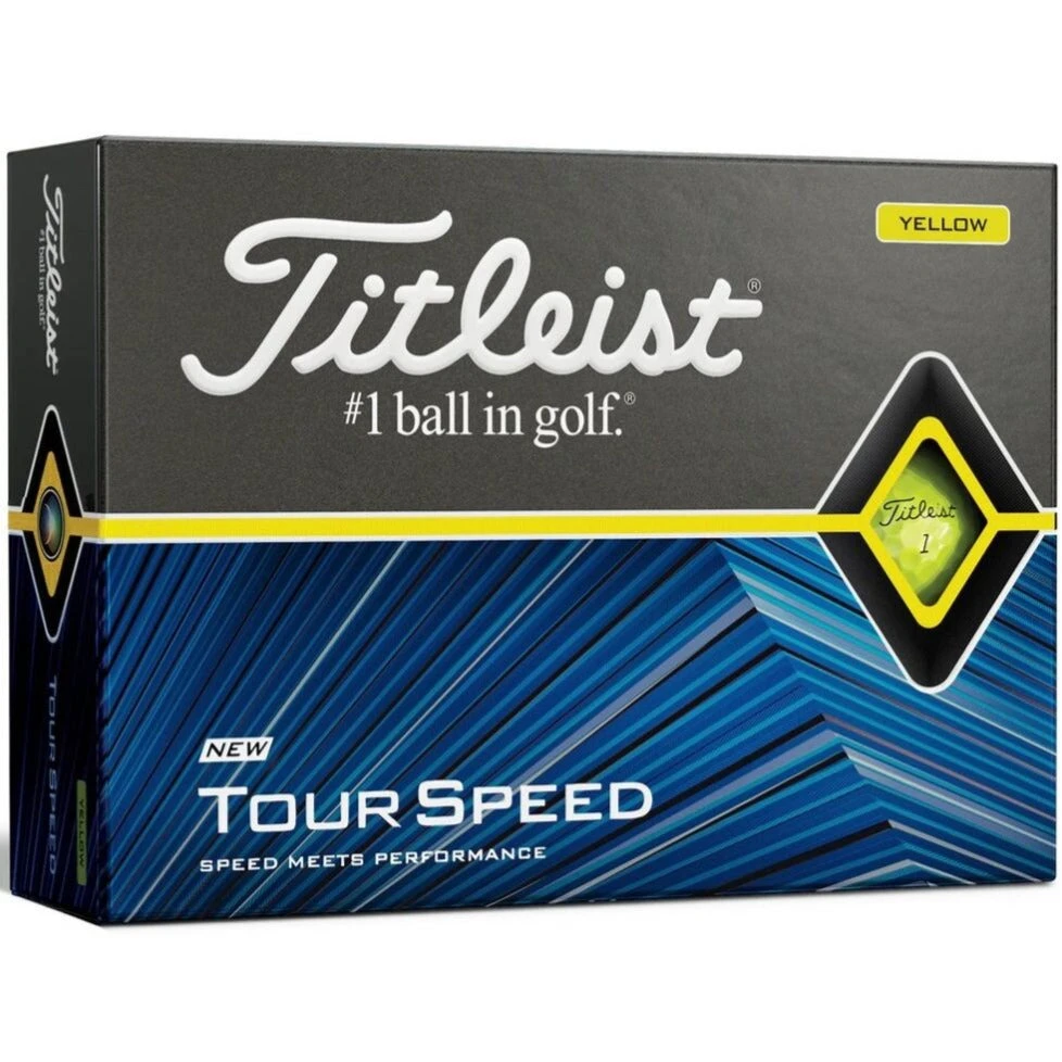 Titleist 2021 Tour Speed Golf Balls | Yellow Titleist 2021 Tour Speed Golf Balls | Yellow -Golf Series Shop Titleist Tour Speed Golf Balls Yellow 98