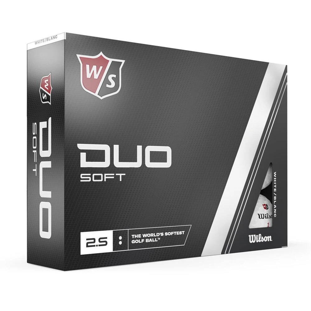 Wilson Duo Soft Golf Balls | White Wilson Duo Soft Golf Balls | White -Golf Series Shop Wilson Duo Soft Golf Balls 2023 White 5