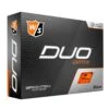 Wilson Staff Duo Optix Matte Golf Balls | Orange -Golf Series Shop Wilson Staff Duo Optix Matte Golf Balls Orange 9