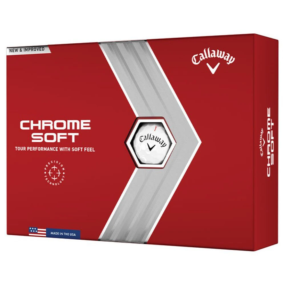 Callaway Chrome Soft Golf Balls | White Callaway Chrome Soft Golf Balls | White -Golf Series Shop callaway chrome soft golf balls white 125