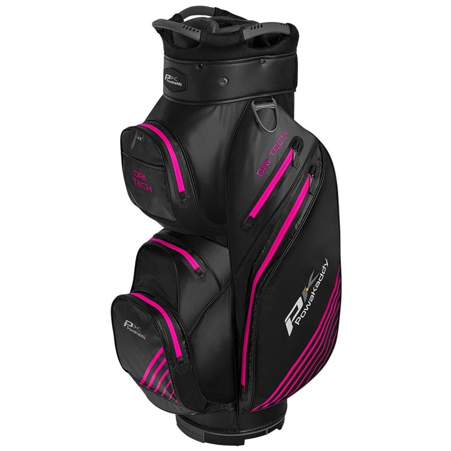 Powakaddy Dri-Tech Edition Cart Bag Powakaddy Dri-Tech Edition Cart Bag -Golf Series Shop powakaddy dri tech black hot pink 83