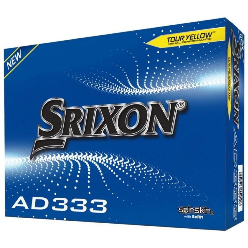 Srixon AD333 Golf Balls | Yellow Srixon AD333 Golf Balls | Yellow -Golf Series Shop